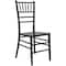 Flash Furniture Advantage Black Wood Chiavari Chair WDCHI-B - alternate 1